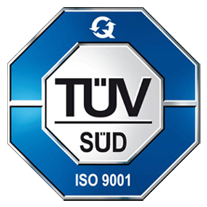 DIN ISO 9001:2015
In Form GmbH
TÜV-Zertifizierung